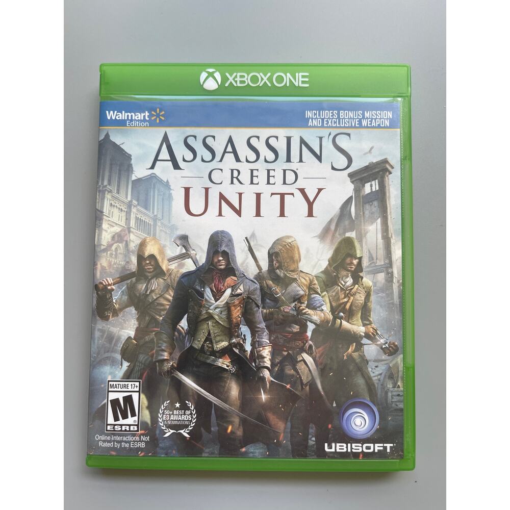 Xbox One Assassin’s Creed Unity Adventure Game